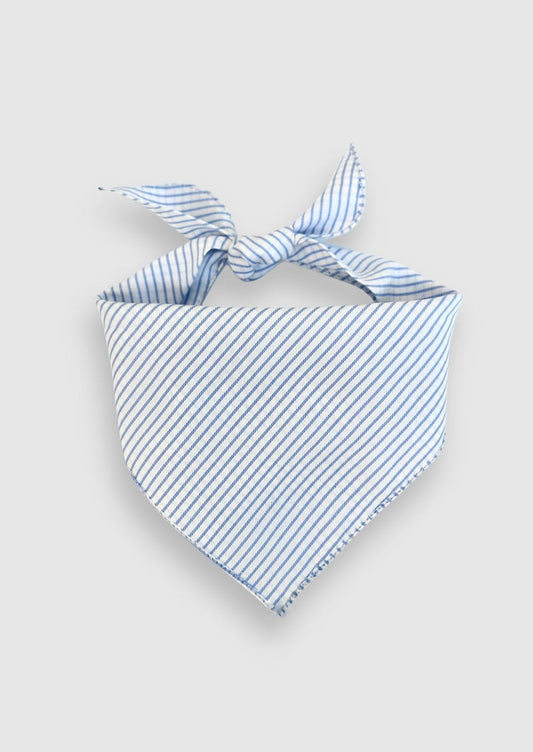 Cooling Pocket Bandana in Striped Poplin